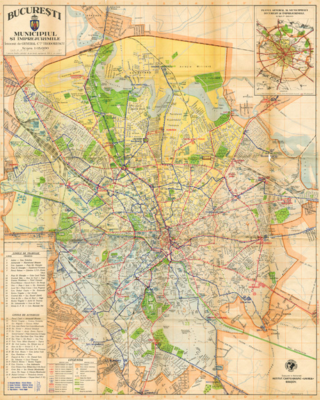 O harta a Bucurestiului interbelic – Update! | Muzeul de Fotografie